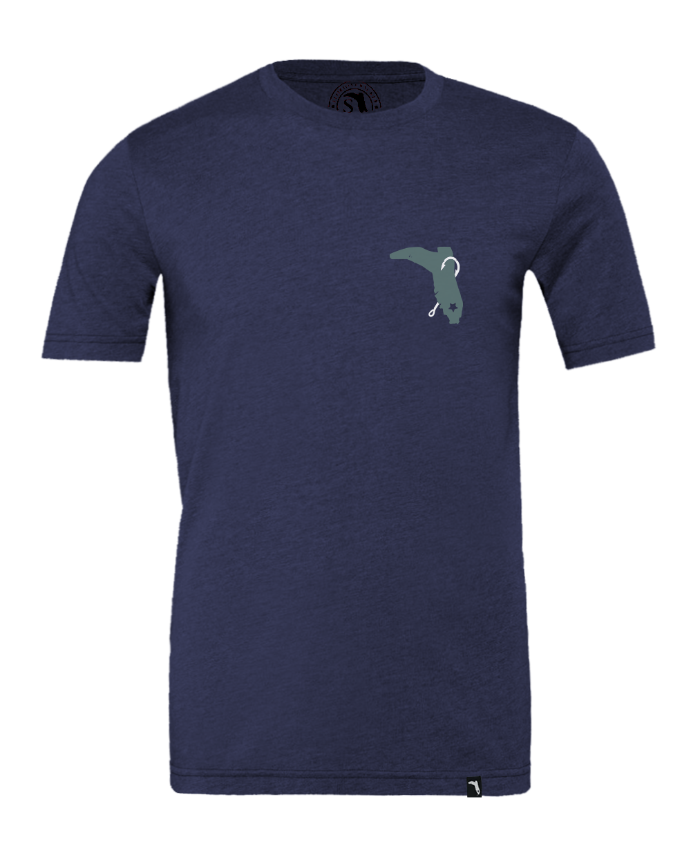 LIMITED FISH TARPON SHIRT S/S - HEATHER NAVY