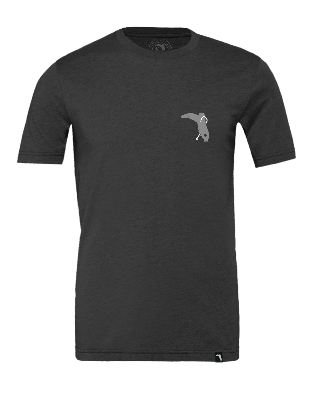 FISH CO SHIRT S/S - DARK GRAY HEATHER