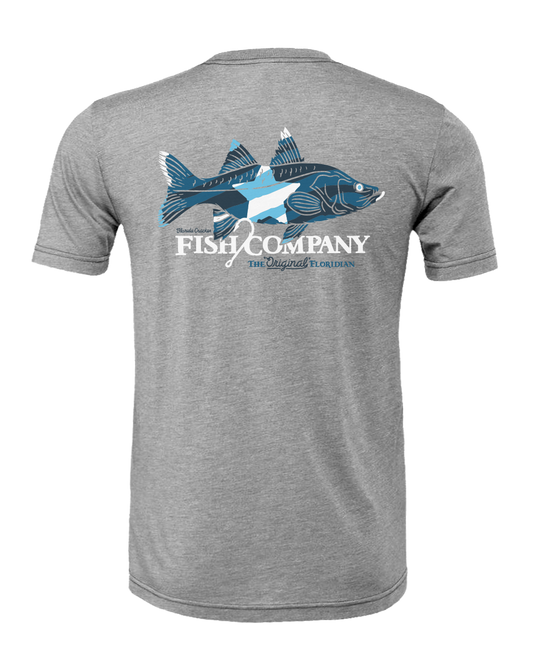 LIMITED FISH SNOOK SHIRT S/S - DEEP HEATHER