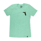 FISH CO SHIRT S/S - HEATHER PRISM MINT